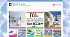 Desktop Screenshot of dekalbmechanical.com